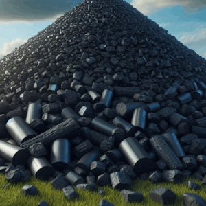 PELLETS DE CARBON VEGETAL